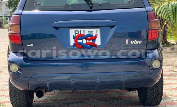 Sayi Na hannu Pontiac Vibe Blue Mota in Abomey Calavi a Benin Sayi Na hannu Pontiac Vibe Blue Mota in Abomey Calavi a Benin