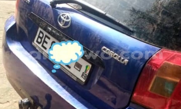 Buy Used Toyota Corolla Blue Car in Cotonou in Benign Buy Used Toyota Corolla Blue Car in Cotonou in Benign