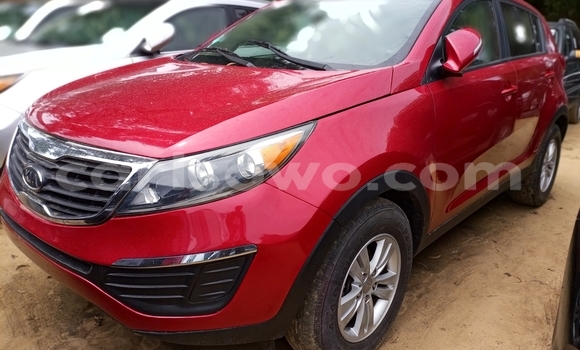 Sayi Na hannu Kia Sportage Red Mota in Cotonou a Benin Sayi Na hannu Kia Sportage Red Mota in Cotonou a Benin
