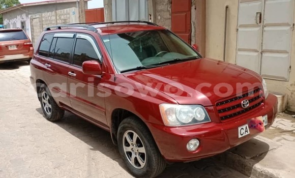 Sayi Na hannu Toyota Highlander Red Mota in Cotonou a Benin Sayi Na hannu Toyota Highlander Red Mota in Cotonou a Benin