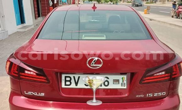 Acheter Occasion Voiture Lexus IS Rouge à Cotonou, Benin Acheter Occasion Voiture Lexus IS Rouge à Cotonou, Benin