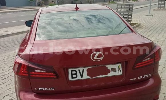 Acheter Occasion Voiture Lexus IS Rouge à Cotonou, Benin Acheter Occasion Voiture Lexus IS Rouge à Cotonou, Benin