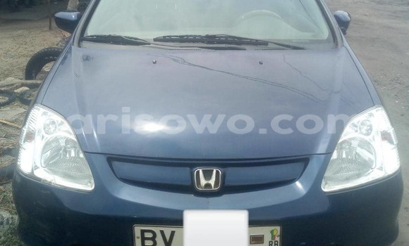 Buy Used Honda Civic Blue Car in Cotonou in Benign
