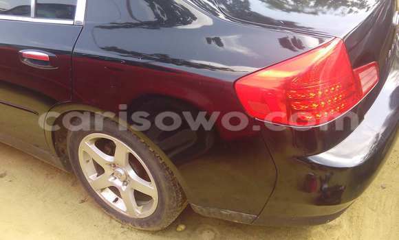 Sayi Na hannu Infiniti FX–Series Black Mota in Porto Novo a Benin