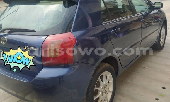 Sayi Na hannu Toyota Corolla Blue Mota in Cotonou a Benin Sayi Na hannu Toyota Corolla Blue Mota in Cotonou a Benin