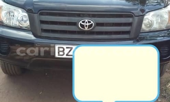 Acheter Occasion Voiture Toyota Highlander Noir à Cotonou, Benin