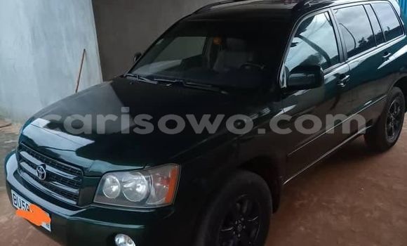 Buy Used Toyota Highlander Green Car in Cotonou in Benign
