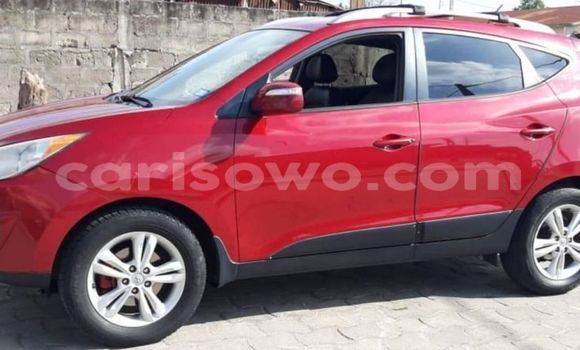 Acheter Occasion Voiture Hyundai Tucson Rouge à Cotonou, Benin
