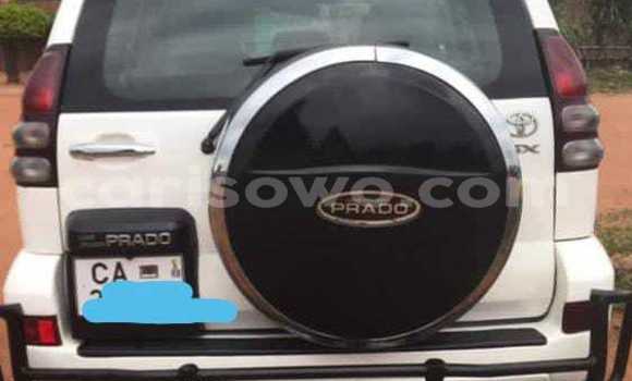 Ra Àlòkù Toyota Prado funfun Ọkọ̀ in Porto Novo ni Benin