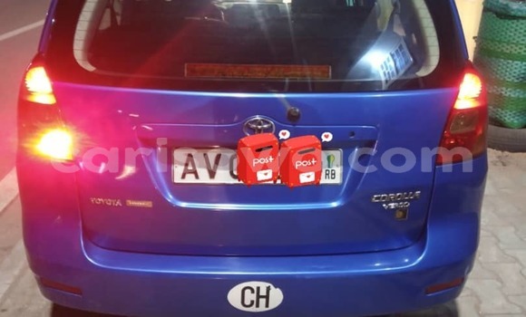 Buy Used Toyota Corolla Verso Blue Car in Cotonou in Benign Buy Used Toyota Corolla Verso Blue Car in Cotonou in Benign