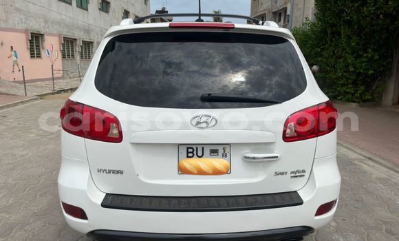 Sayi Na hannu Hyundai Santa Fe White Mota in Cotonou a Benin Sayi Na hannu Hyundai Santa Fe White Mota in Cotonou a Benin