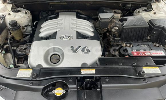 Sayi Na hannu Hyundai Santa Fe White Mota in Cotonou a Benin Sayi Na hannu Hyundai Santa Fe White Mota in Cotonou a Benin