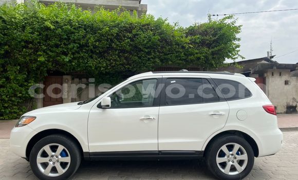 Sayi Na hannu Hyundai Santa Fe White Mota in Cotonou a Benin Sayi Na hannu Hyundai Santa Fe White Mota in Cotonou a Benin