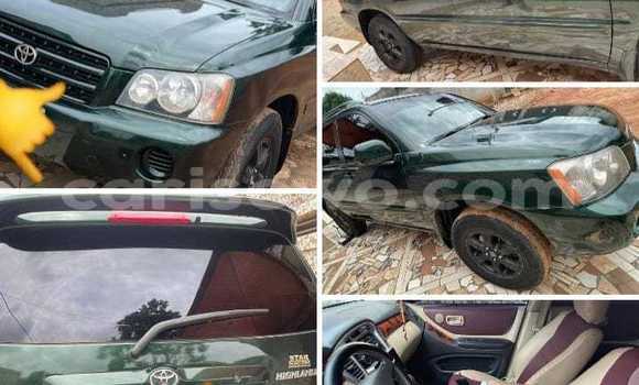 Acheter Occasion Voiture Toyota Highlander Vert à Cotonou, Benin