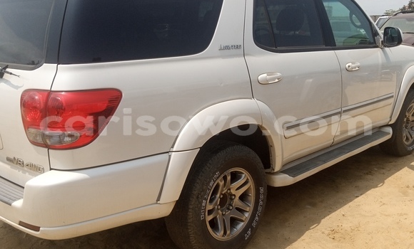 Sayi Imported Toyota Sequoia White Mota in Cotonou a Benin Sayi Imported Toyota Sequoia White Mota in Cotonou a Benin