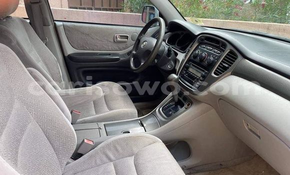 Buy Used Toyota Highlander Silver Car in Cotonou in Benign Buy Used Toyota Highlander Silver Car in Cotonou in Benign