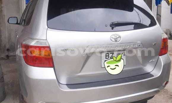 Acheter Occasion Voiture Toyota Highlander Gris à Porto Novo, Benin Acheter Occasion Voiture Toyota Highlander Gris à Porto Novo, Benin