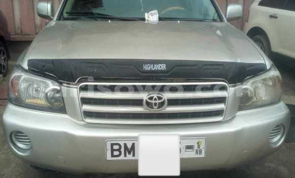 Acheter Occasion Voiture Toyota Highlander Gris à Cotonou, Benin