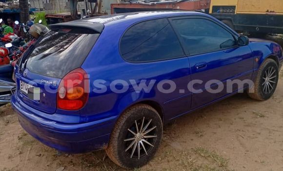 Sayi Na hannu Toyota Corolla Blue Mota in Cotonou a Benin Sayi Na hannu Toyota Corolla Blue Mota in Cotonou a Benin