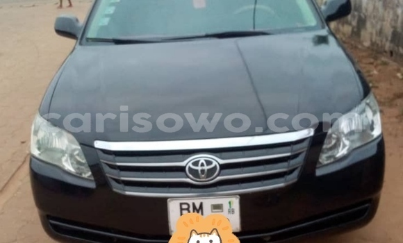 Buy Used Toyota Avalon Black Car in Porto Novo in Benign