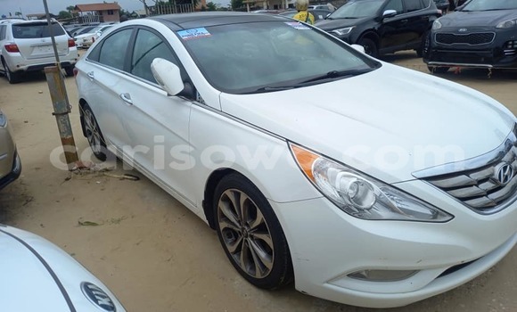 Sayi Na hannu Hyundai Sonata White Mota in Cotonou a Benin