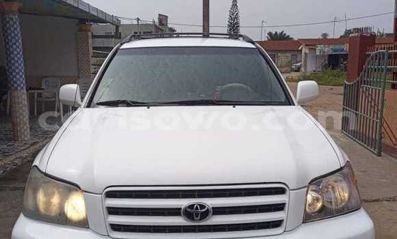 Buy Used Toyota Highlander Silver Car in Cotonou in Benign