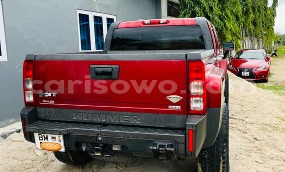 Sayi Na hannu Hummer H3 Red Mota in Cotonou a Benin Sayi Na hannu Hummer H3 Red Mota in Cotonou a Benin