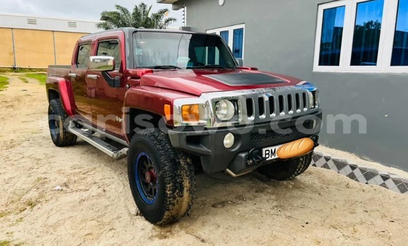Sayi Na hannu Hummer H3 Red Mota in Cotonou a Benin Sayi Na hannu Hummer H3 Red Mota in Cotonou a Benin