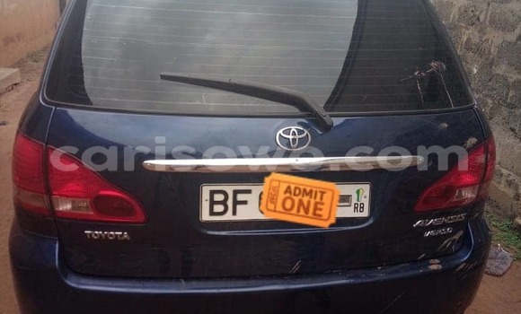 Acheter Occasion Voiture Toyota Avensis Verso Noir à Cotonou, Benin
